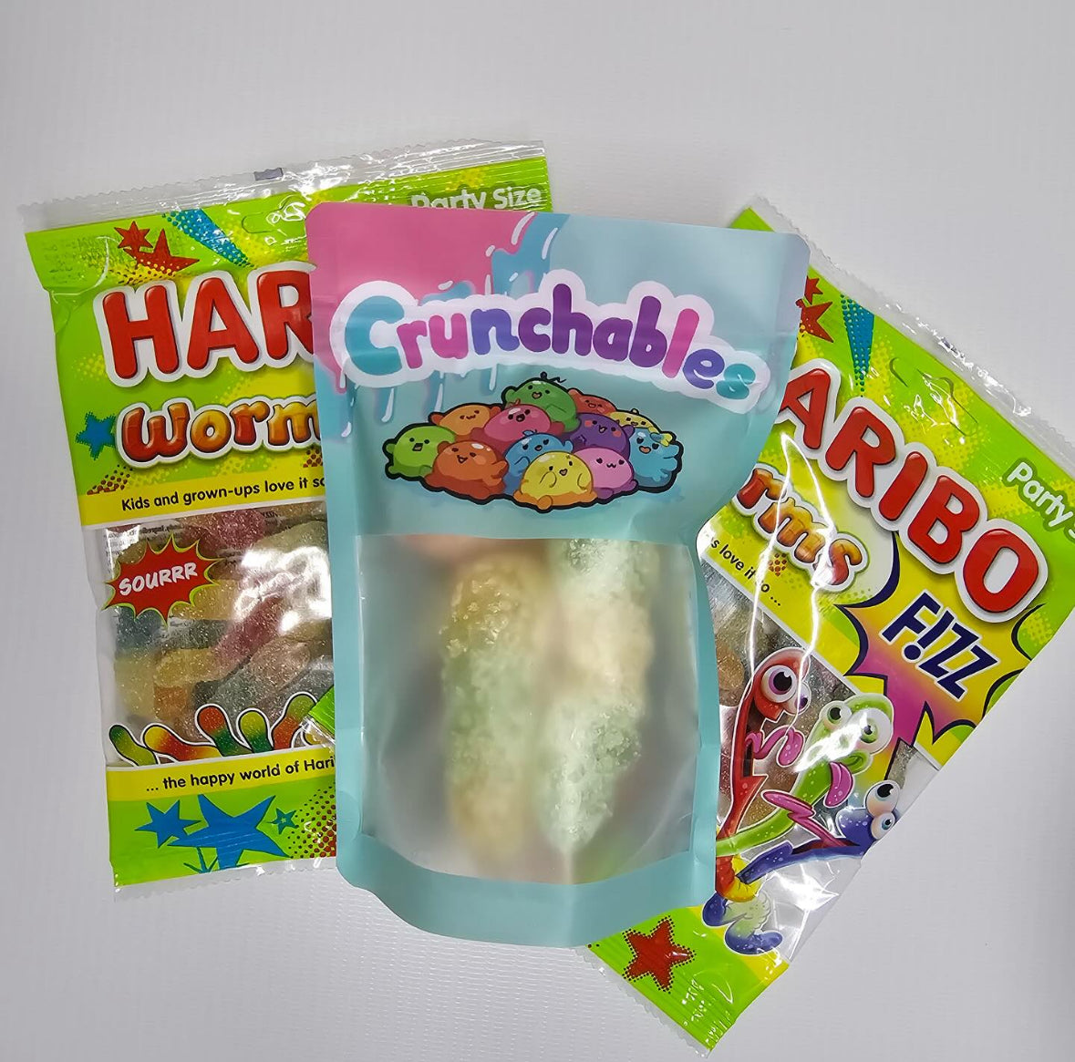 Freeze-Dried Sour Worms