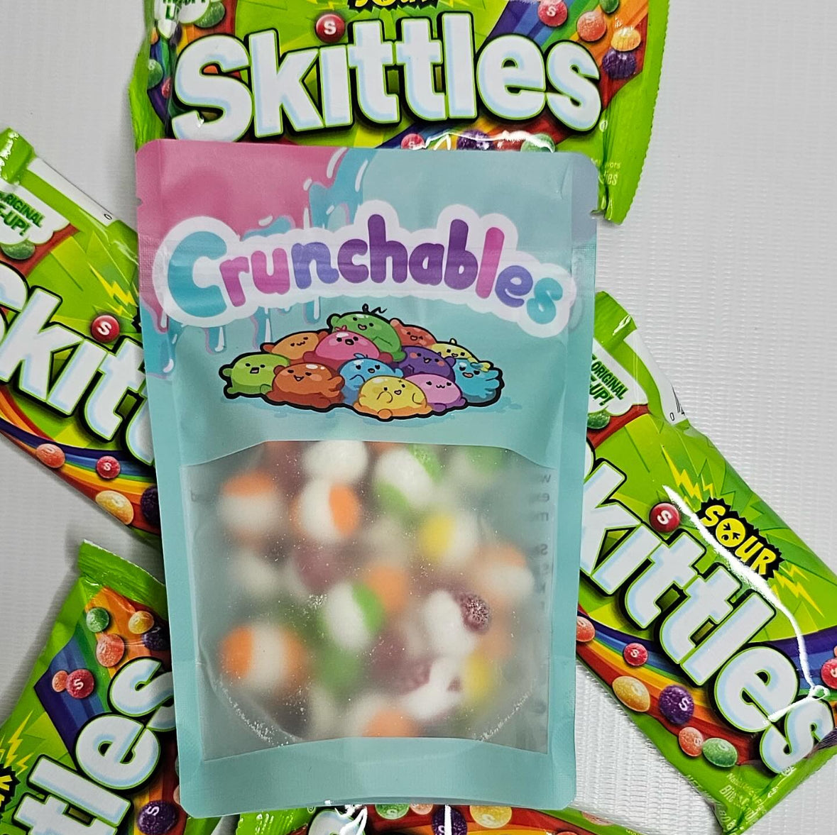 Freeze-Dried Imported Sour Skittles