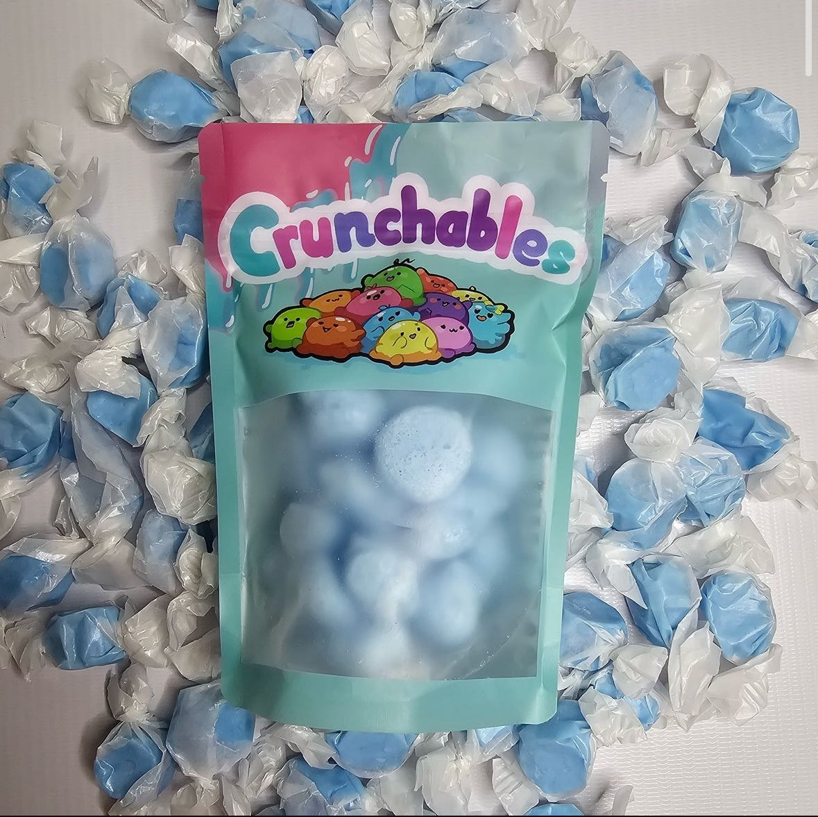 Freeze-Dried Blueberry Salt Water Taffy