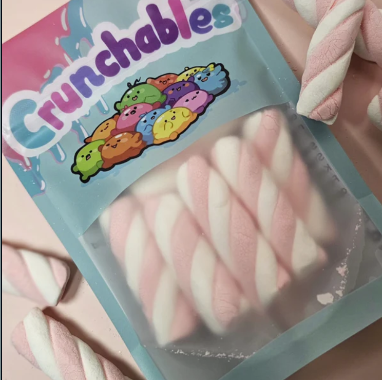 CANDY, BUT CRUNCHIER